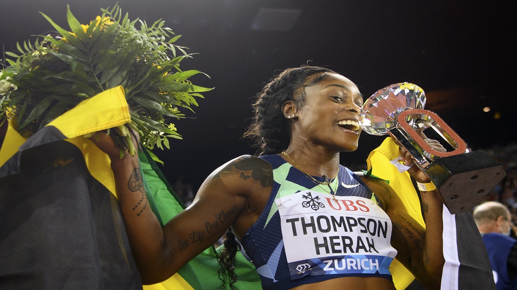 Elaine Thompson-Herah xô đổ kỷ lục chạy 100m từ năm 1984