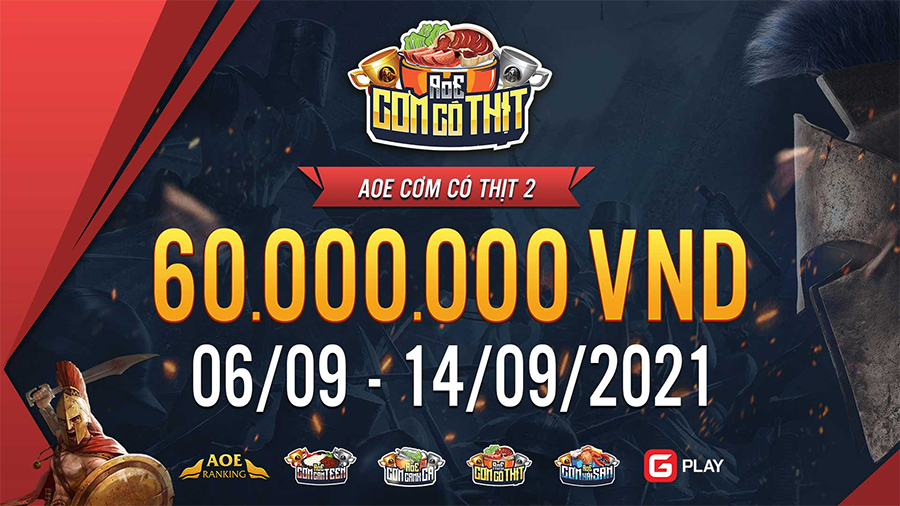 AoE Cơm Có Thịt lần 2 diễn ra theo thể thức đấu giải chuẩn Esports