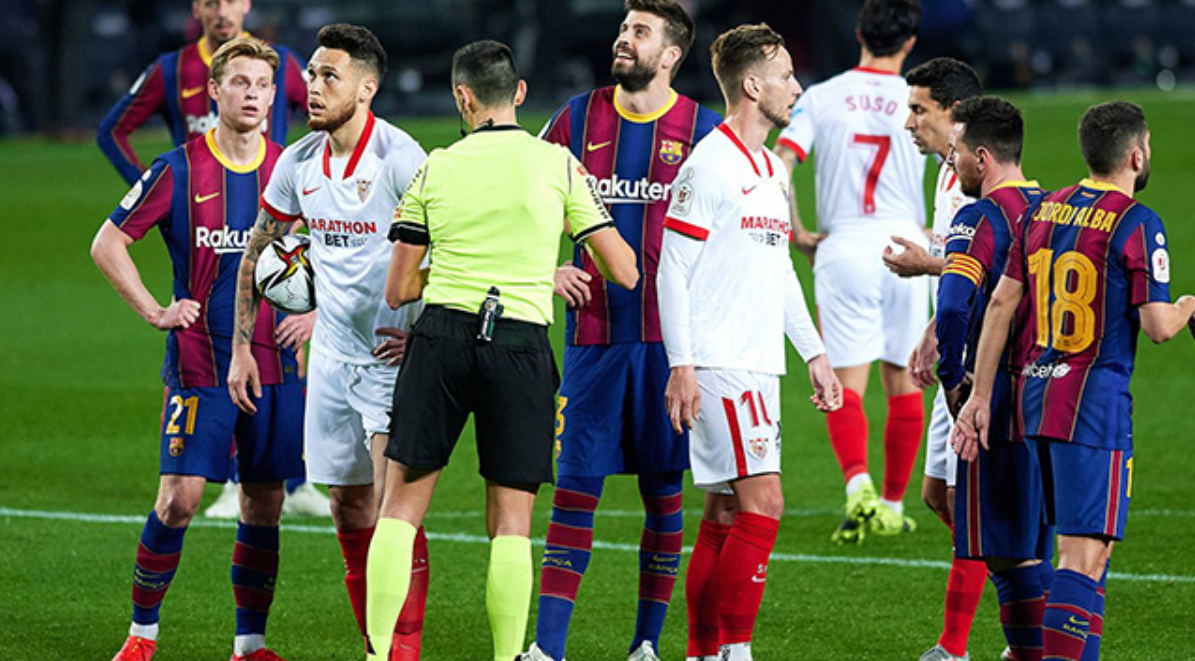 Cuộc so tài giữa Sevilla và Barca ngày 12/9 bị tạm hoãn