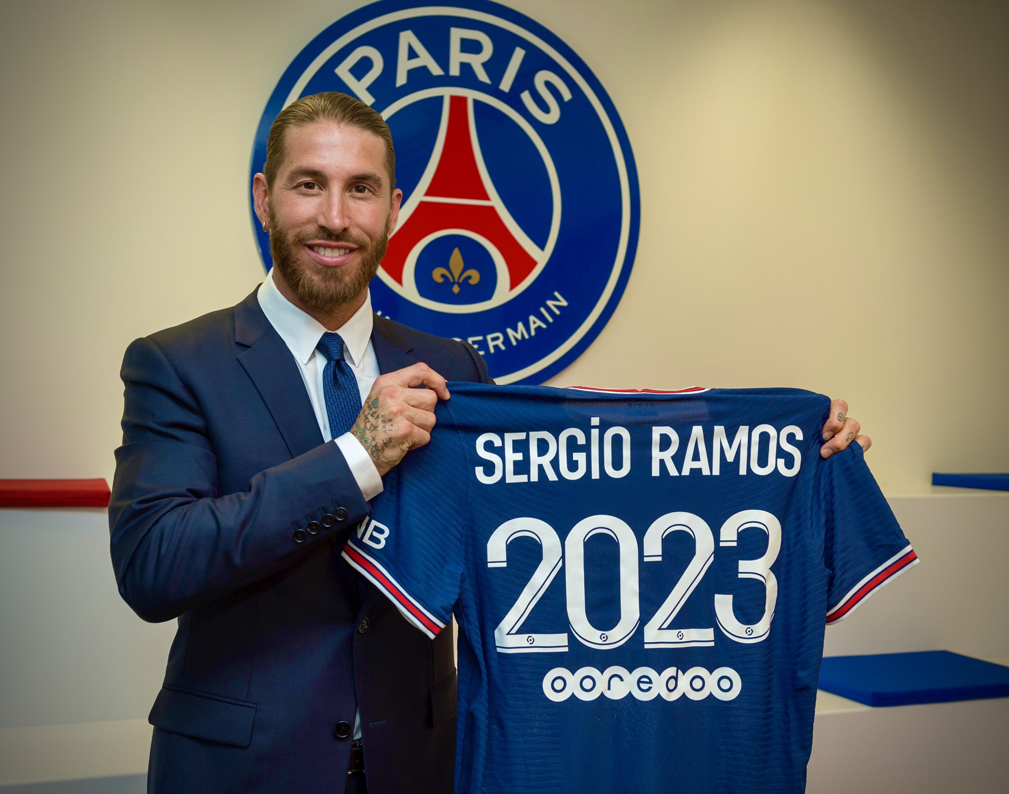 Sergio‌ ‌Ramos‌ chưa thể thi đấu trận đấu đầu tiên cho PSG vì chấn thương