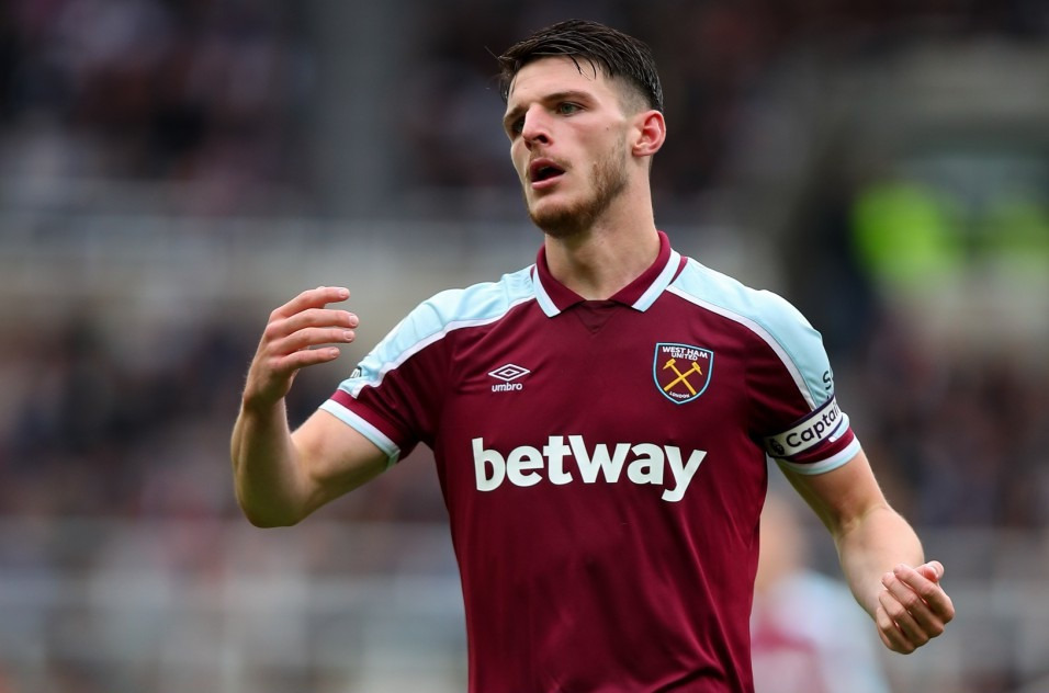 Declan Rice là mục tiêu số 1 của MU