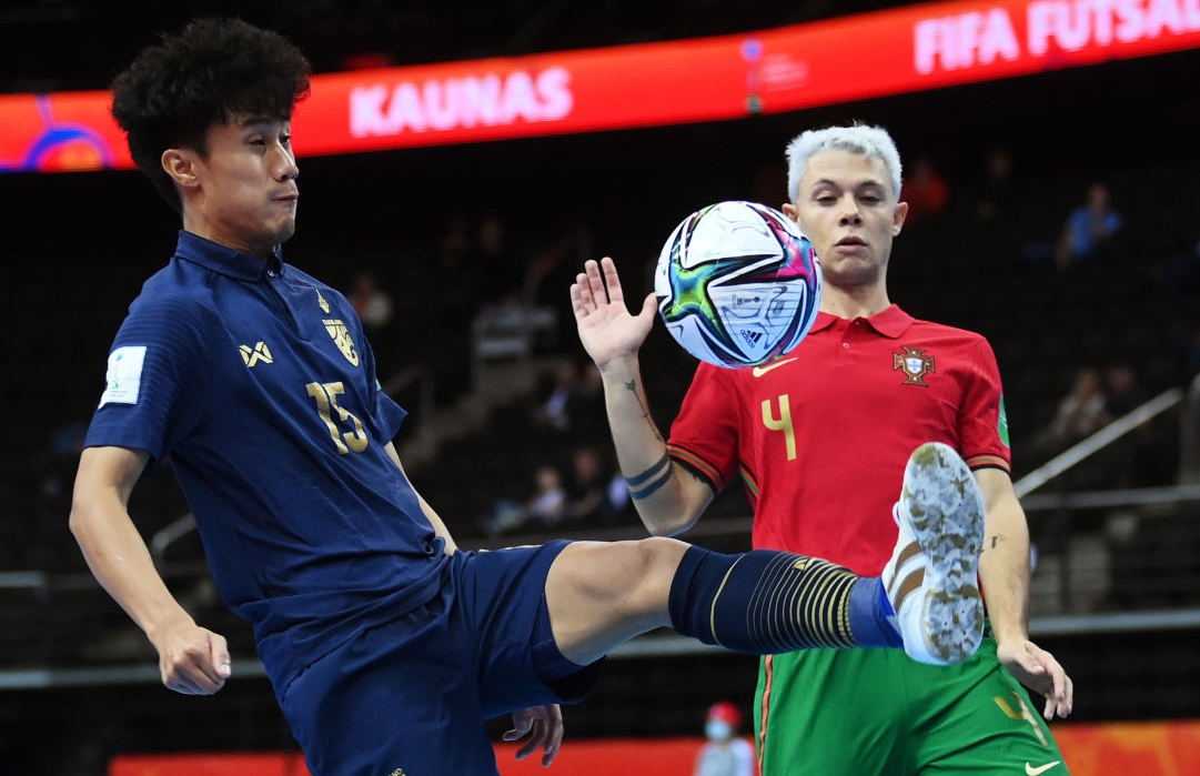 Thái Lan thua ngược trước Bồ Đào Nha ở bảng C FIFA Futsal World Cup 2021