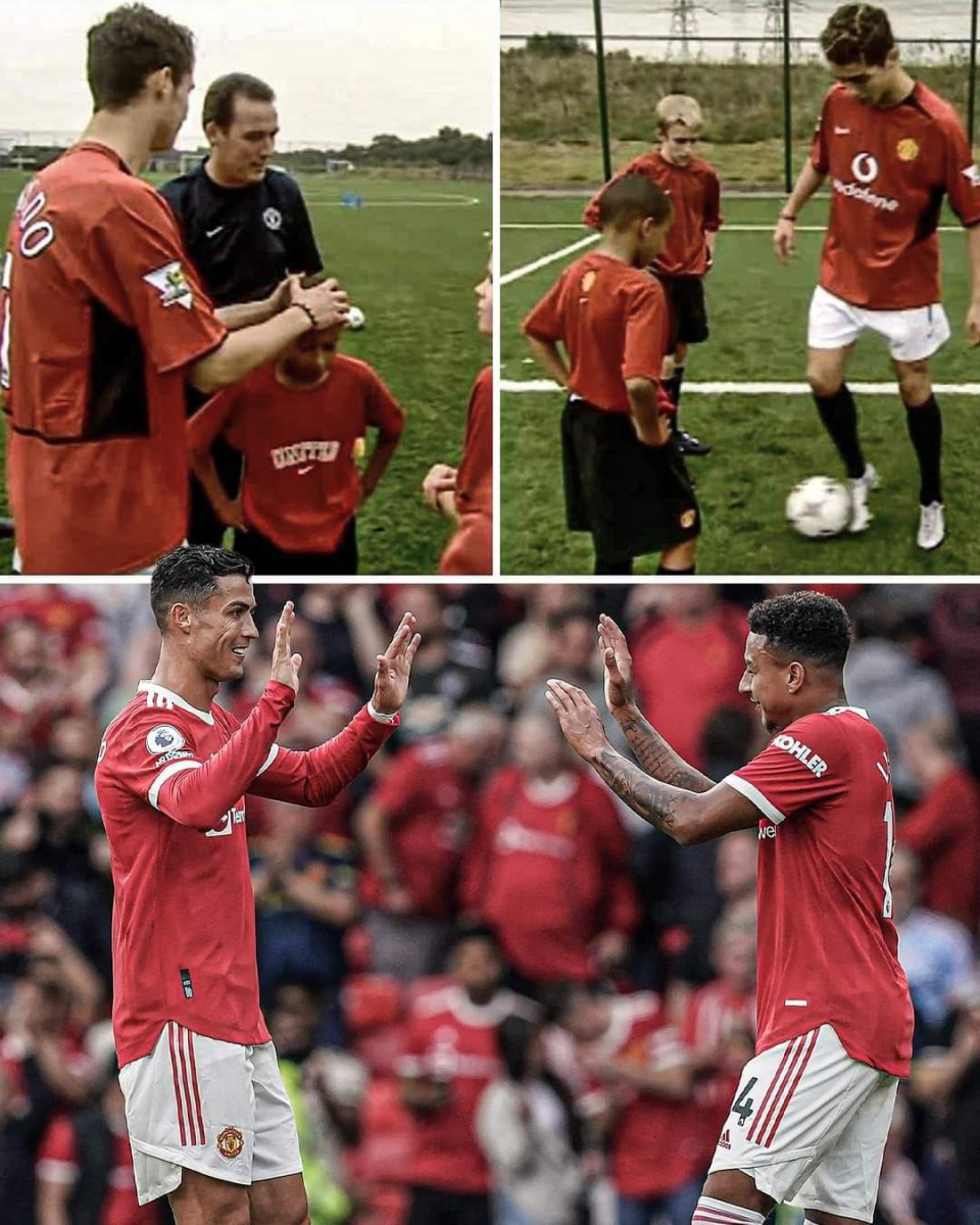 Lingard và thần tượng Ronaldo cùng ghi bàn cho MU