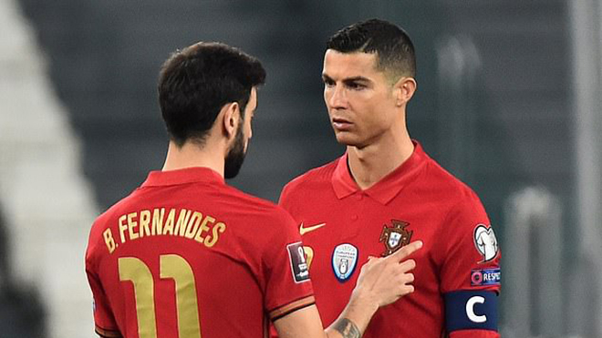 Ronaldo mang lại MU đạt thỏa thuận với Pogba và Bruno Fernandes 